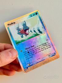 Mudkip Reverse Holo 65/97 Ex Drago lingua inglese