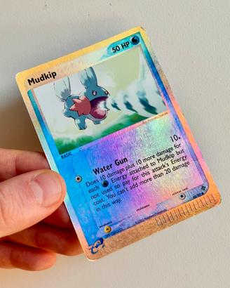 Mudkip Reverse Holo 65/97 Ex Drago lingua inglese