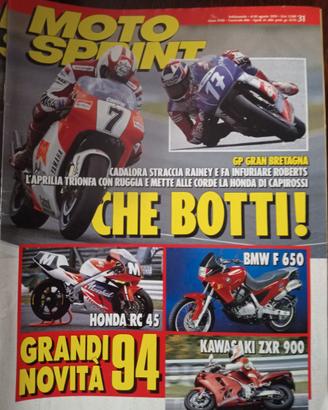 Rivista MOTOSPRINT numero 31 del 1993