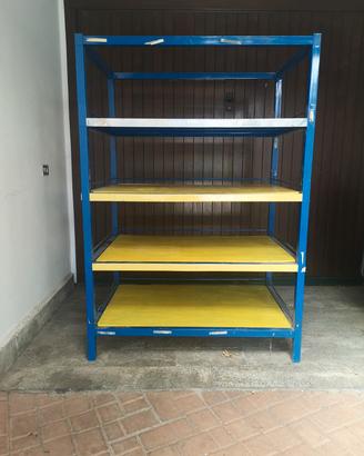 scaffale industriale in  metallo 