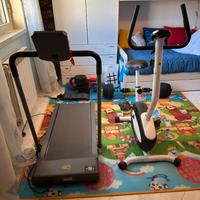 Cyclette + Tapis Roulant richiudibile