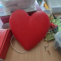lampada cuore ikea