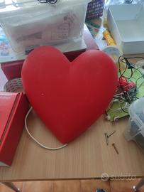 lampada cuore ikea