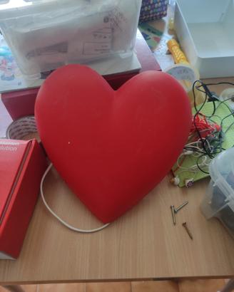 lampada cuore ikea
