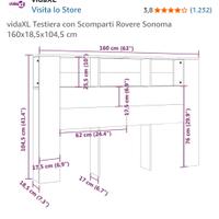 testiera oer letto matrimoniale