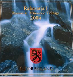 Divisionale euro FINLANDIA 2004 + moneta