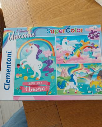 puzzle unicorno bambini