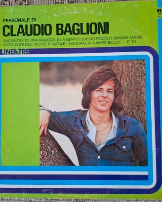 4 dischi vinile 33 giri. Claudio Baglioni.
