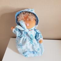 Bambola vintage con carillon nuova