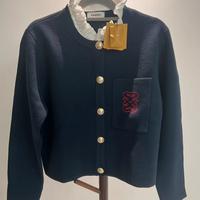 Cardigan blu sandro