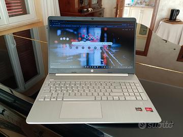 HP 15.6'' FHD AMD Ryzen 5, RAM 8 GB SSD 512 GB