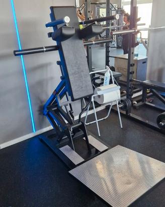 Hack Squat Teca per palestra e home gym
