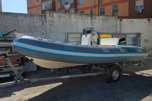 gommone arkos 480 carrello stradale garmin eco