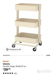 Carrelli e sgabelli ikea
