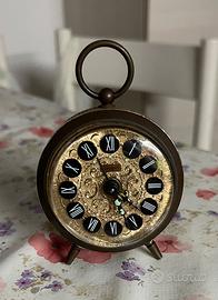 Sveglia meccanica vintage tedesca vintage