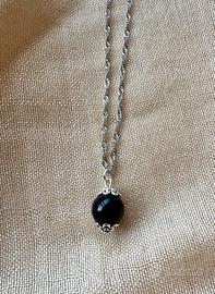 Collana su coccu kokku onice amuleto portafortuna