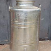contenitore per olio in acciaio inox 18/10 50 Lt.
