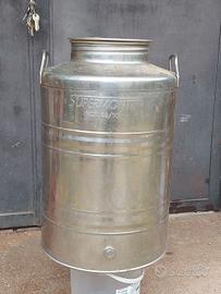 contenitore per olio in acciaio inox 18/10 50 Lt.