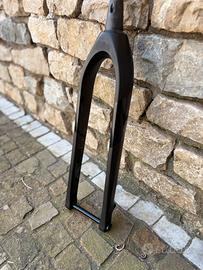 Forcella rigida carbonio 29 boost mtb