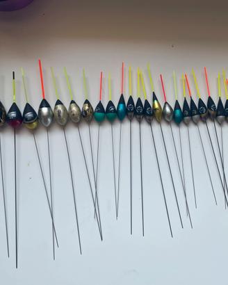 Set 35 Galleggianti Pesca al Colpo / Bolognese