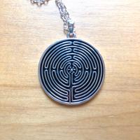 Ciondolo pendente "Labirinto di Cnosso"