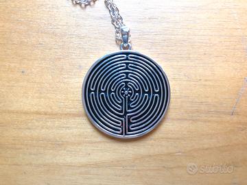 Ciondolo pendente "Labirinto di Cnosso"