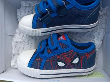 Scarpe Geox spiderman sneakers per bimbi taglia 21