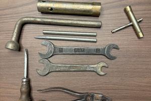 Fiat 500 N - D Attrezzi e crick epoca