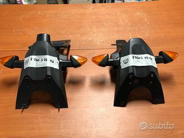 Portatarga con frecce Kawasaki Z 750 S 2004 - 2006