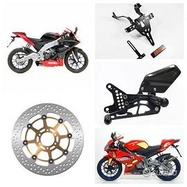 Aprilia rs 125 ricambi scarico freni frizione mono