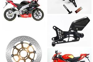 Aprilia rs 125 ricambi scarico freni frizione mono