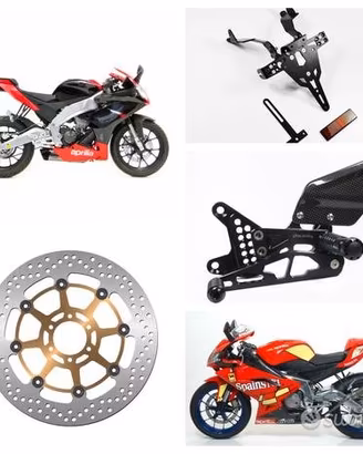 Aprilia rs 125 ricambi scarico freni frizione mono