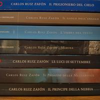 Lotto libri Carlos Ruiz Zafón