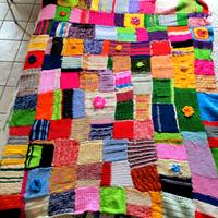 coperta patchwork fatta a mano