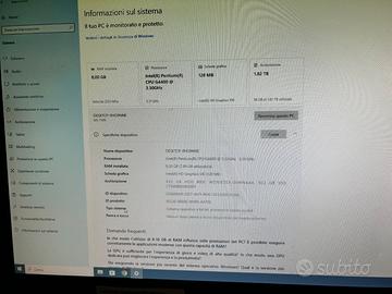 Pc funzionante completo di modem