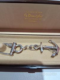 portachiavi argento vintage