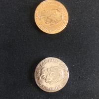 Lire 5 Re Carlo Felice 1827 - Replica