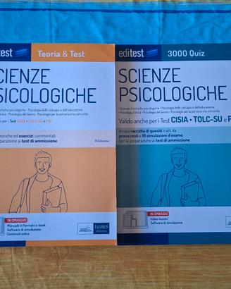 EdiTEST Psicologia: Teoria & Test + Quiz - 2 libri