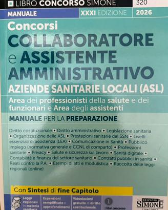 Libro concorsi SIMONE (coll. amministrativo)