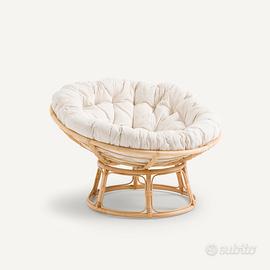 Poltrona Papasan Rattan