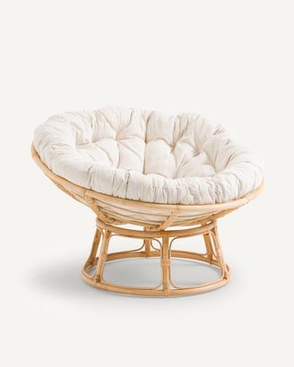 Poltrona Papasan Rattan
