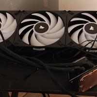 Corsair h170i Elite Capellix RGB, 420 mm