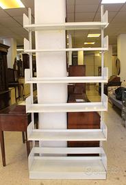 Libreria in metallo bianca