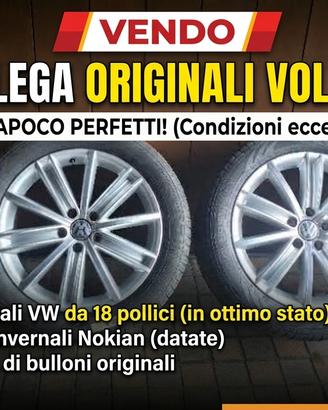 Cerchi Volkswagen modello "New York" da 18 pollici