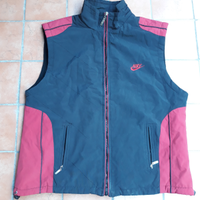 Gilet da running originale NIKE rosso e nero XL