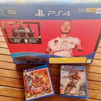 Playstation 4 Ps4 con 2 giochi e 1 jostick