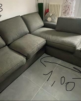 Divano letto ad angolo