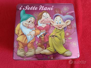 Scatola di latta Disney Sette Nani