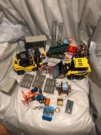 Set giocattolo cantiere stradale