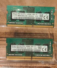  DDR4 2x8GB (16GB) pc 3200 SK Hynix Sodimm
